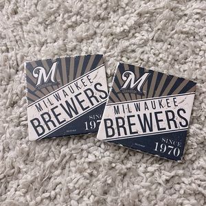 Set of 2 Brewers Coasters